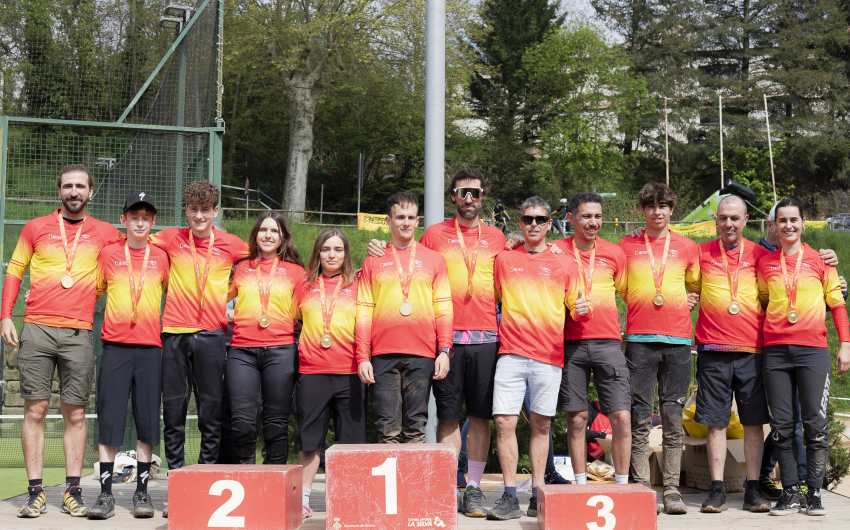 Foto dels campions d'Espanya d'Enduro Foto dels campions d'Espanya d'Enduro