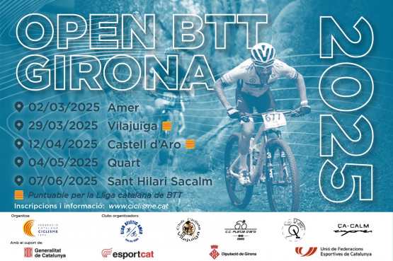 Cartell de l'Open Girona BTT 2025