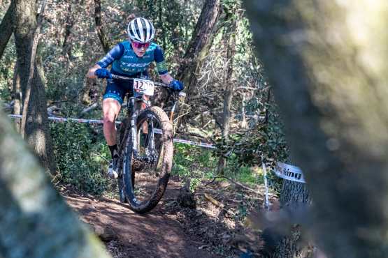 Marta Cano a la a la Copa Catalana BTT Internacional Biking Point Corró d'Amunt 2025. Foto: Ocisport