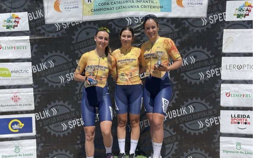 Podi de la prova femenina del 8è Trofeu Speed Republik