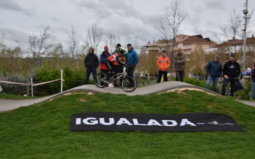 Imatge de la Copa Catalana de Pumptrack 2024 a Igualada