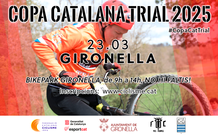 Cartell de la Copa Catalana Trial a Gironella