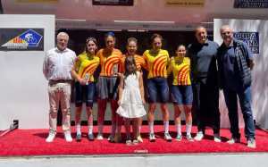 Líders de la Copa Catalana Fèmines en totes les categories | Foto: Massi Baix Ter
