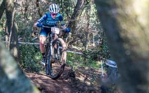 Marta Cano a la a la Copa Catalana BTT Internacional Biking Point Corró d'Amunt 2025. Foto: Ocisport