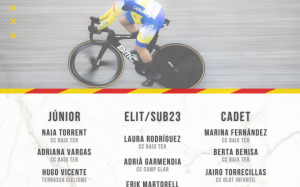 Selecció catalana al Campionat d'Espanya de Pista de Madison i Òmnium