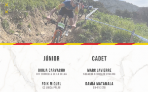 Selecció Catalana a la Copa de França BTT i UCI Junior Series de Marsella