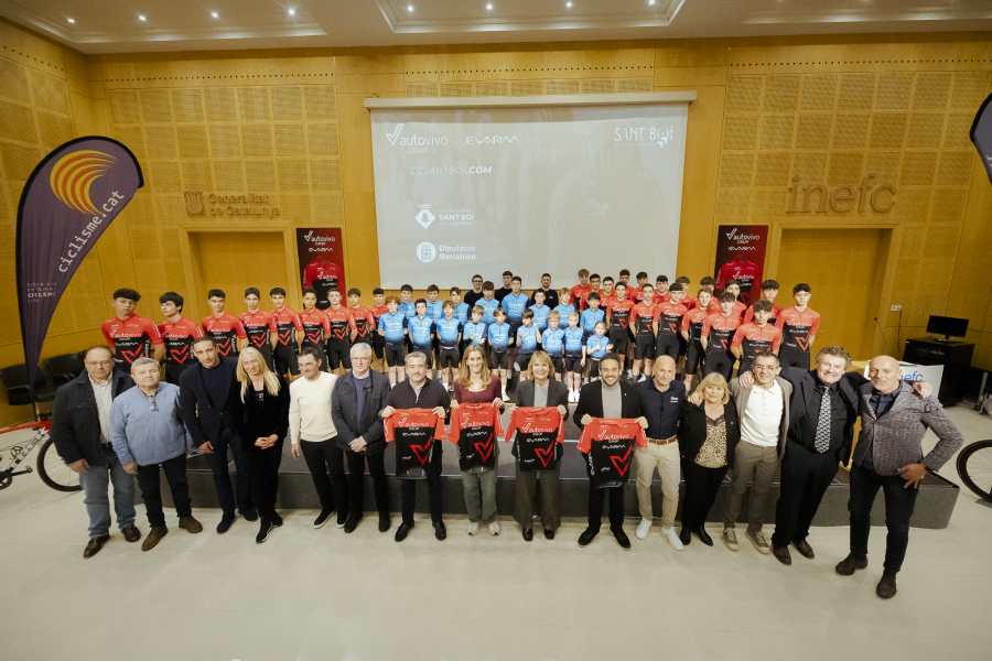 Presentació del Club Ciclista Sant Boi | Foto: Xevi Planas