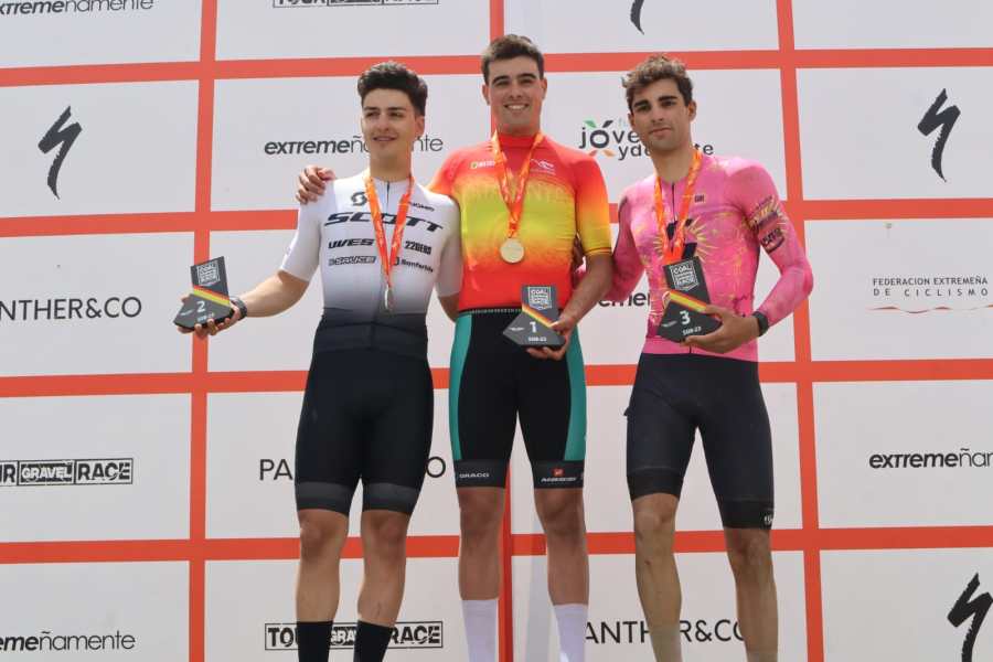 Jaume Villar, amb el mallot de campió d'Espanya de Gravel | Foto: RFEC